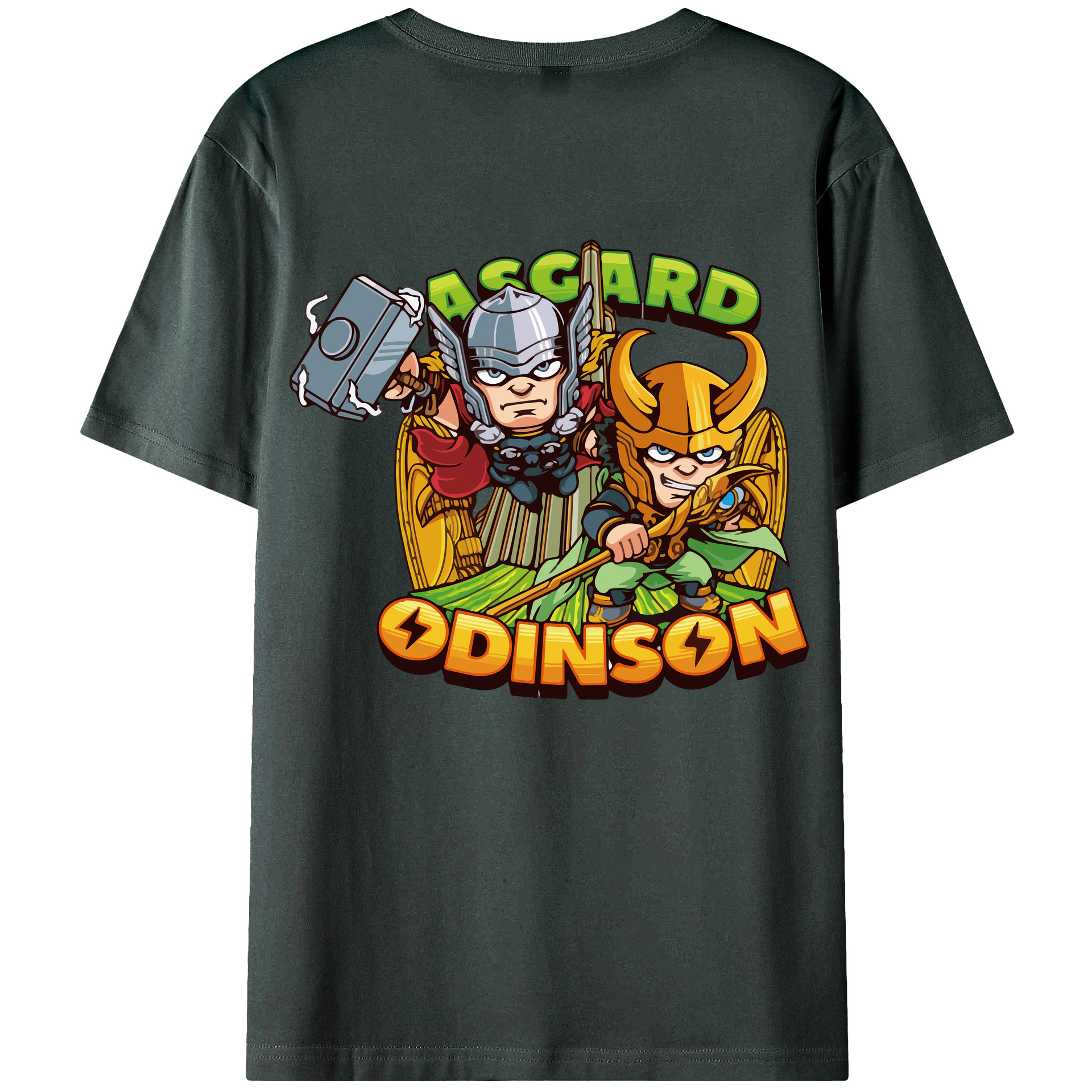 （画像用） アベンジャーズ The Avengers 綿100％ メンズ半袖Tシャツ（バックプリント） 通気性